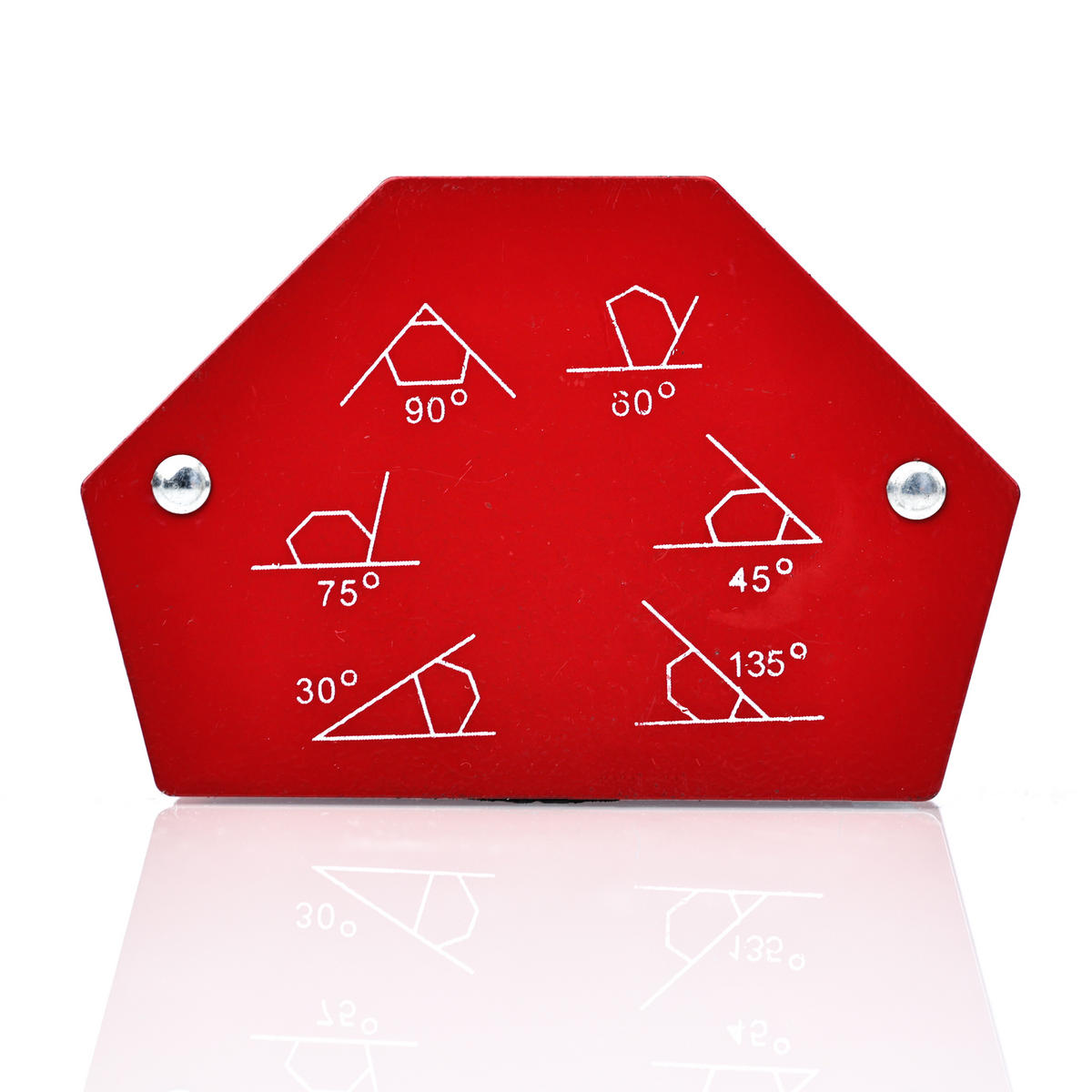 SCHWEISSWINKEL Universal 6-tlg. Set - magnetisch, Edelstahl, 1,48 kg - Multicolor, Kunststoff/Metall (10/10/10cm)