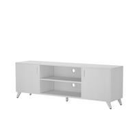 LOWBOARD Maceio Weiß 160 x 54.5 cm mit 2 Türen - Weiß, Holzwerkstoff (160/54.5/38cm) - Vicco