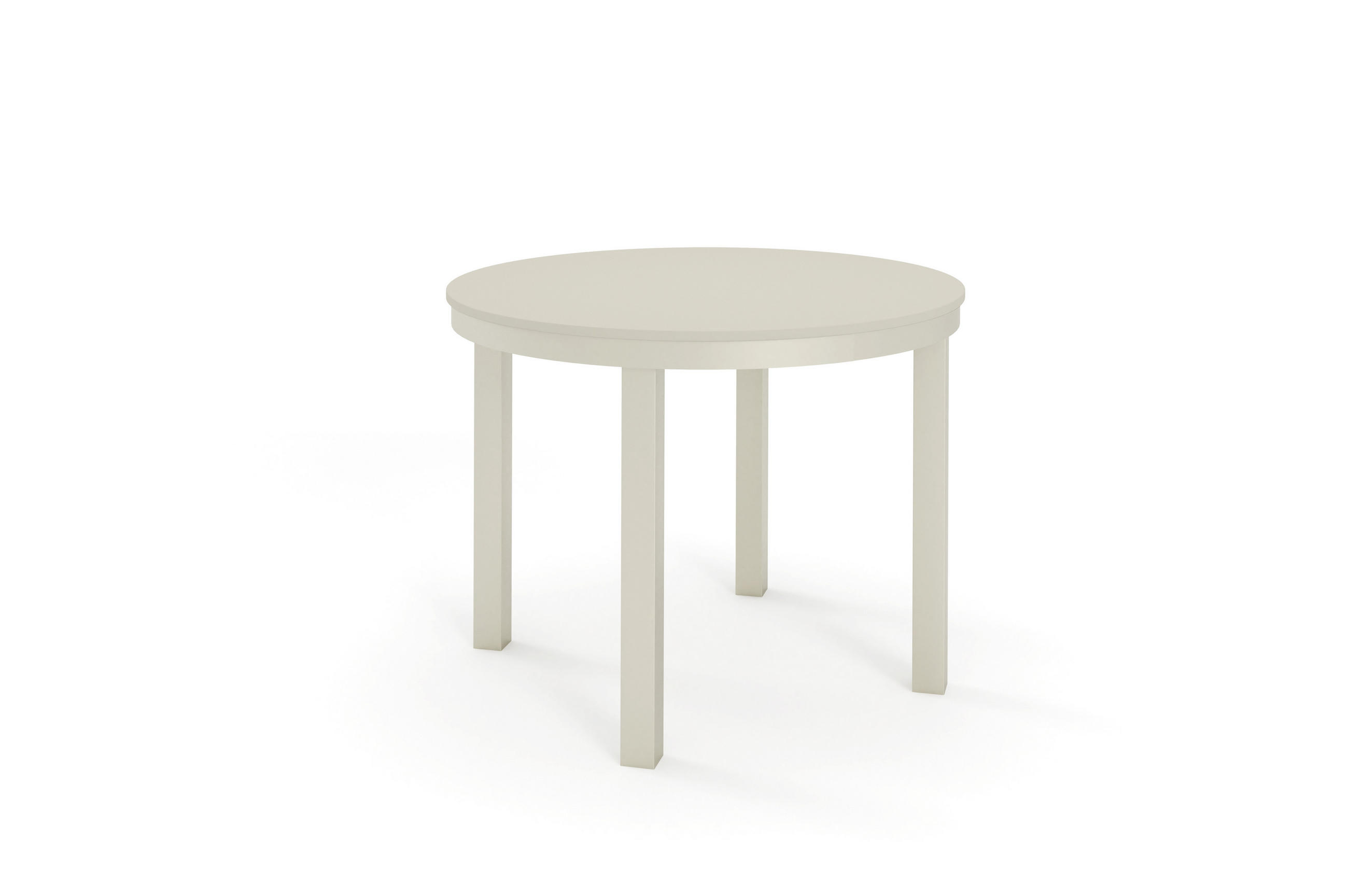 ESSTISCH BERNARDIN - Kaschmir/Beige, Holzwerkstoff/Metall (100/100/76cm) - Meblini