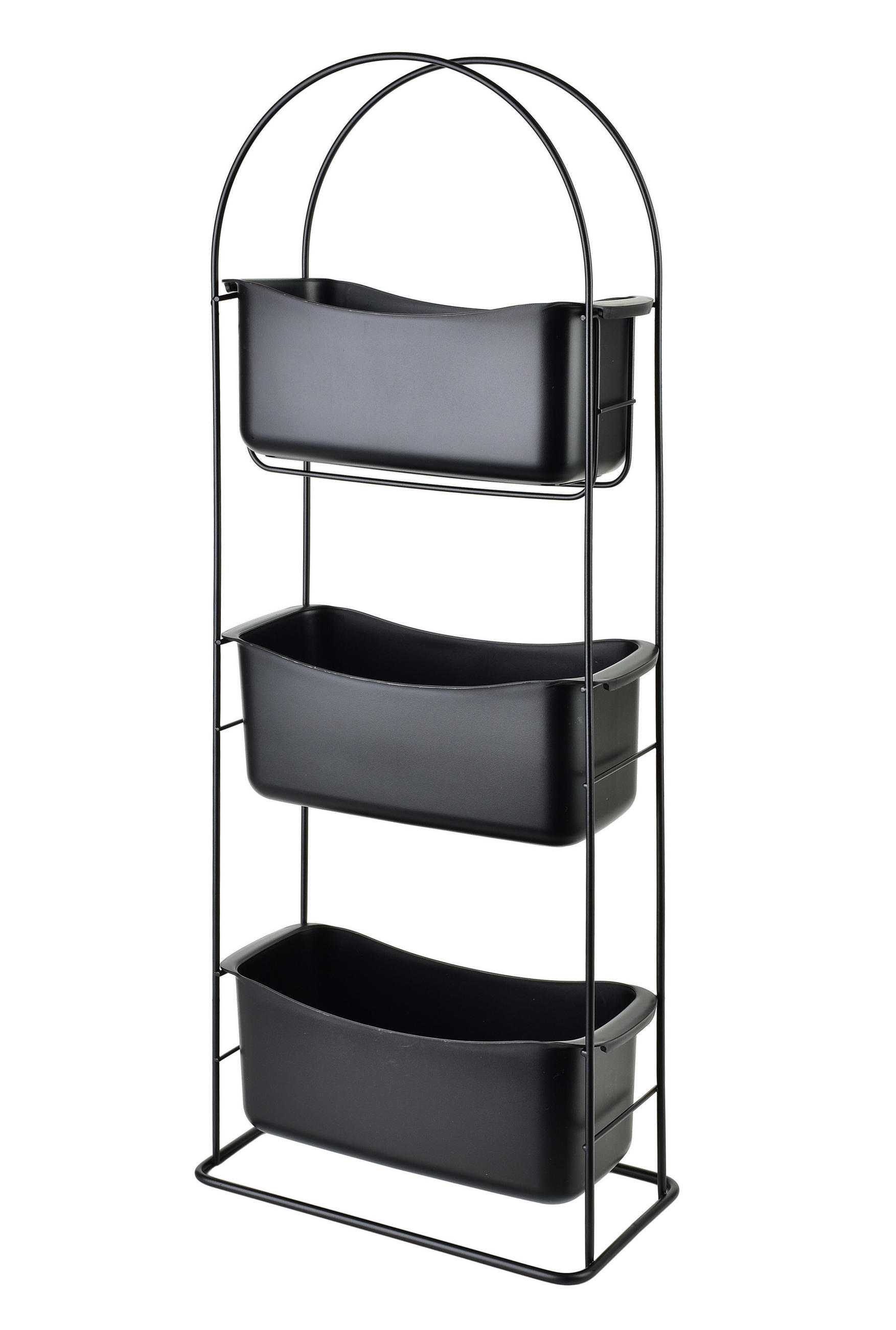 REGAL DEA Schwarz 27,5/13/73cm Metall - Schwarz, Kunststoff/Metall (15/75/30cm) - Mondex