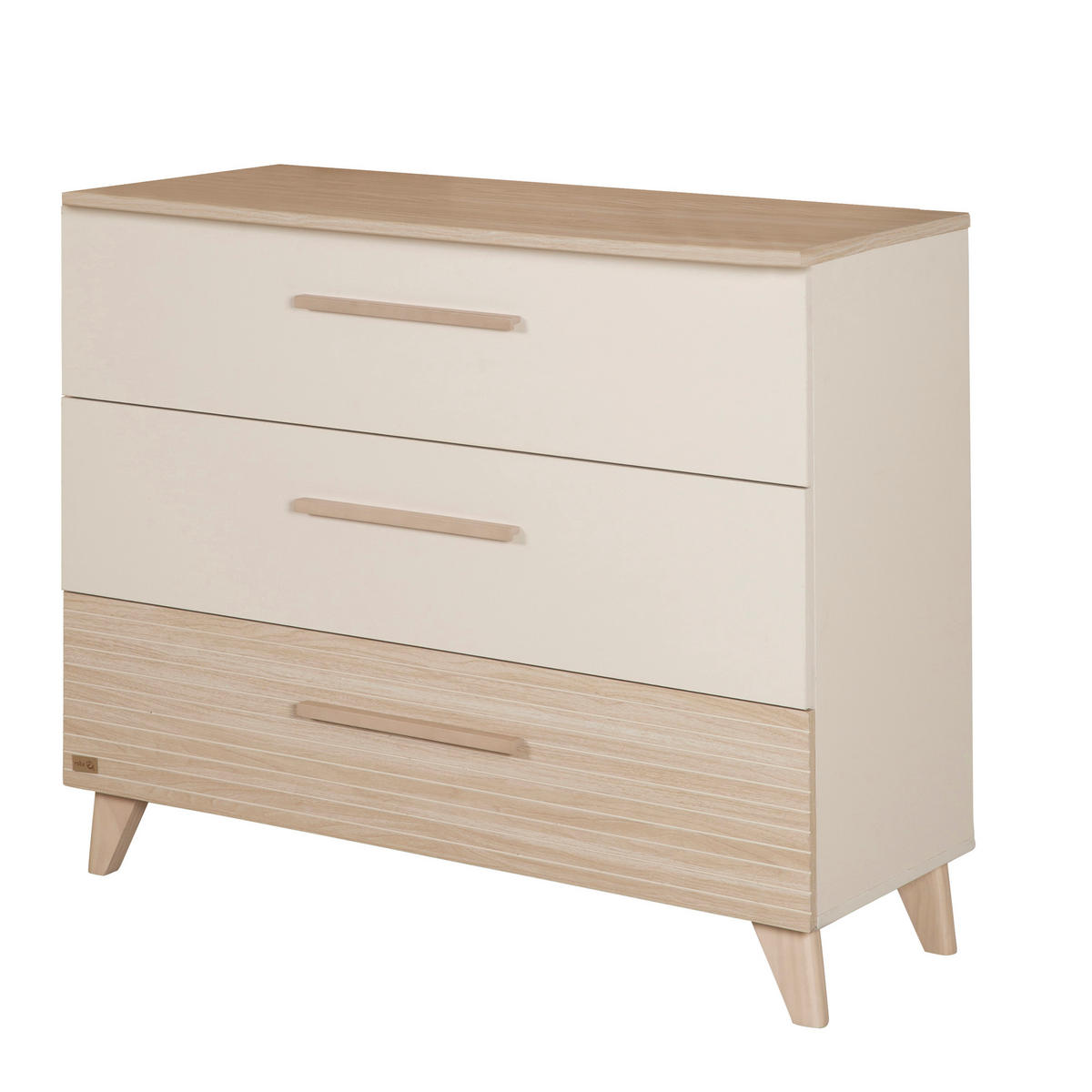 BABYMÖBEL-SET Sidney 2-teilig - Kaschmir, Holz/Holzwerkstoff (110/98/75cm) - Roba