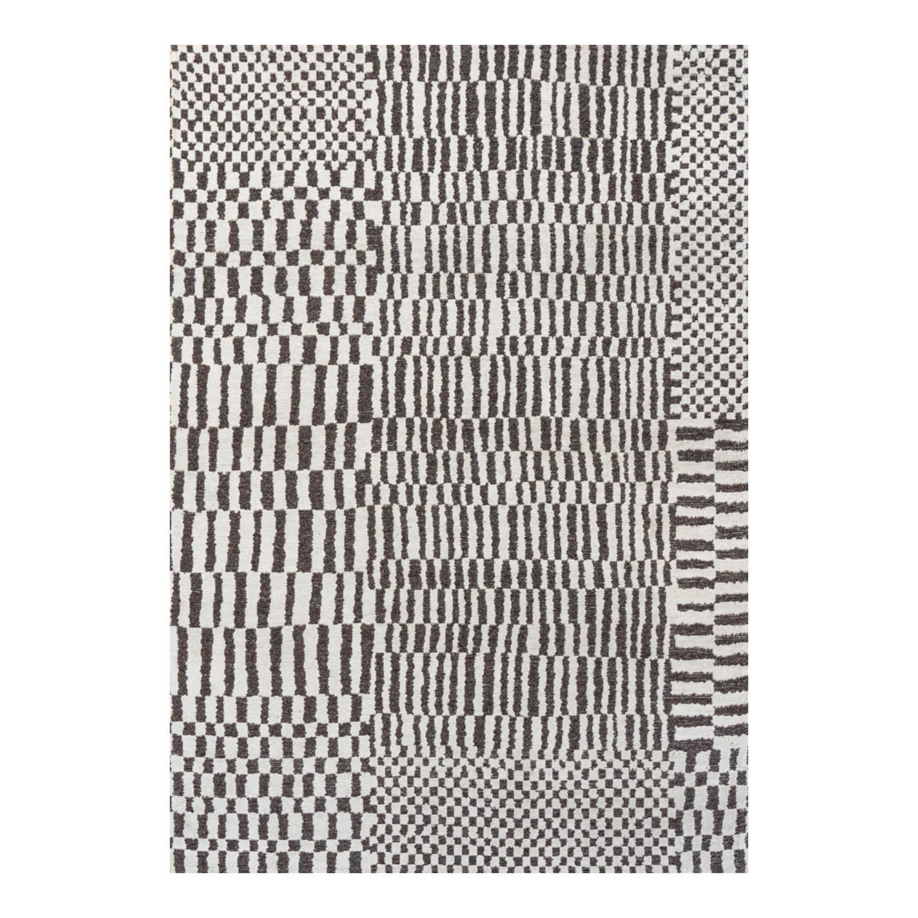 TEPPICH Caidal Berber 80/150 cm - Weiß, Textil (80/150cm) - Louis De Poortere