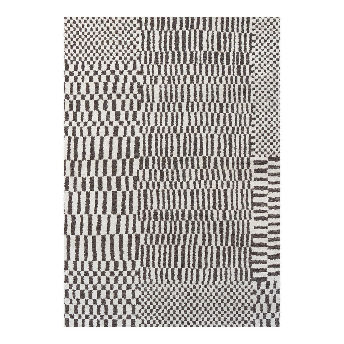 TEPPICH Caidal Berber 80/150 cm - Weiß, Textil (80/150cm) - Louis De Poortere