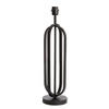 LAMPENFUSS Aster Schwarz Ø16/55 cm - Schwarz, Metall (16/16/55cm) - Light & Living