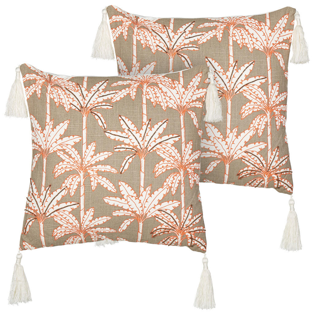PERNĂ decorativă set de 2 multicolor 45/45 cm Melobesia