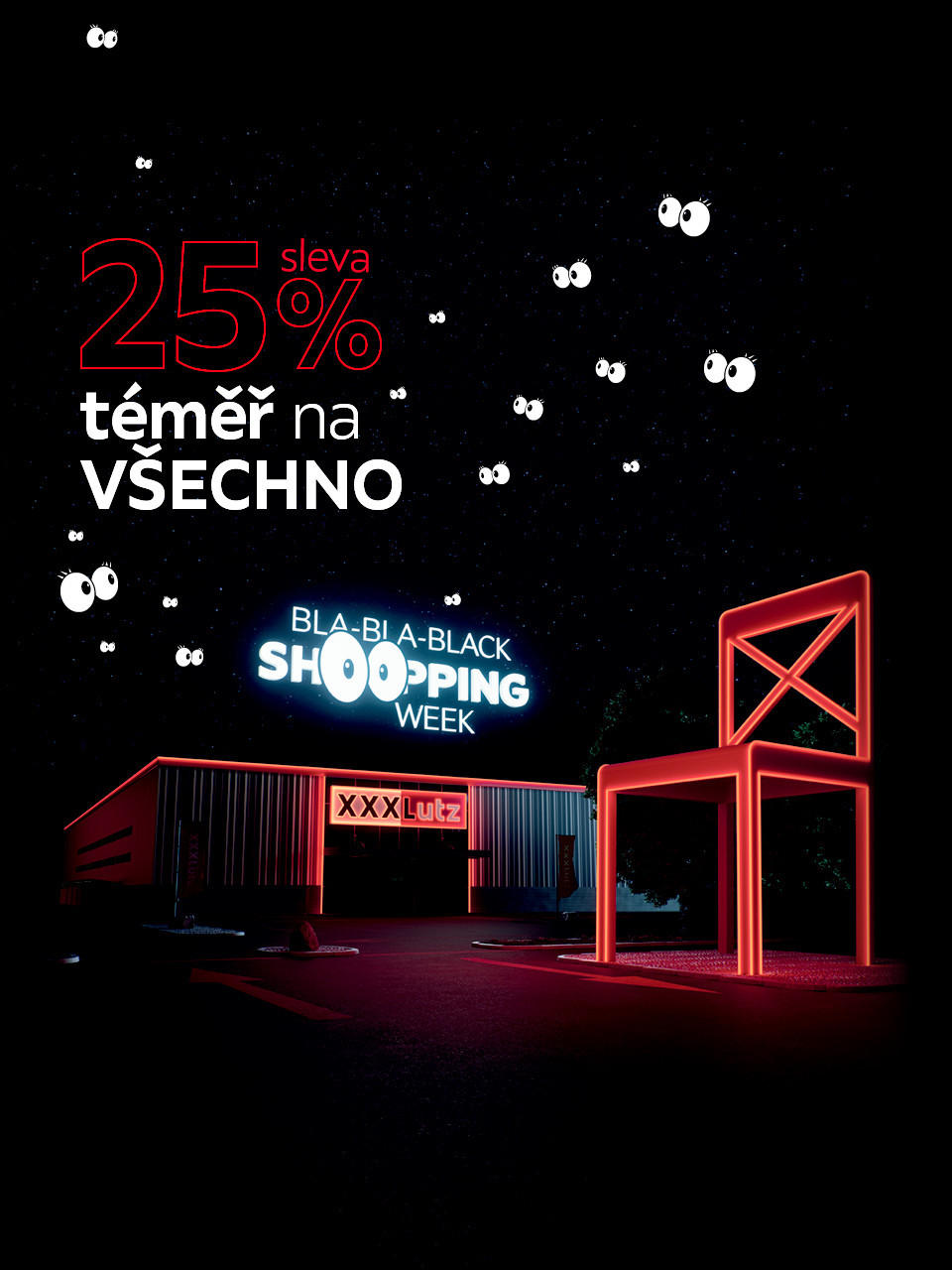 Sleva 25 % téměř na všechno