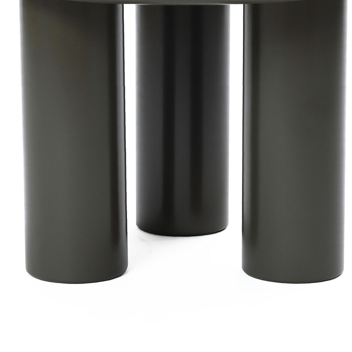 BEISTELLTISCH Rund | Ø40 x H35 cm - Dunkelgrün, Holz/Holzwerkstoff (40/40/35cm) - Hometopia