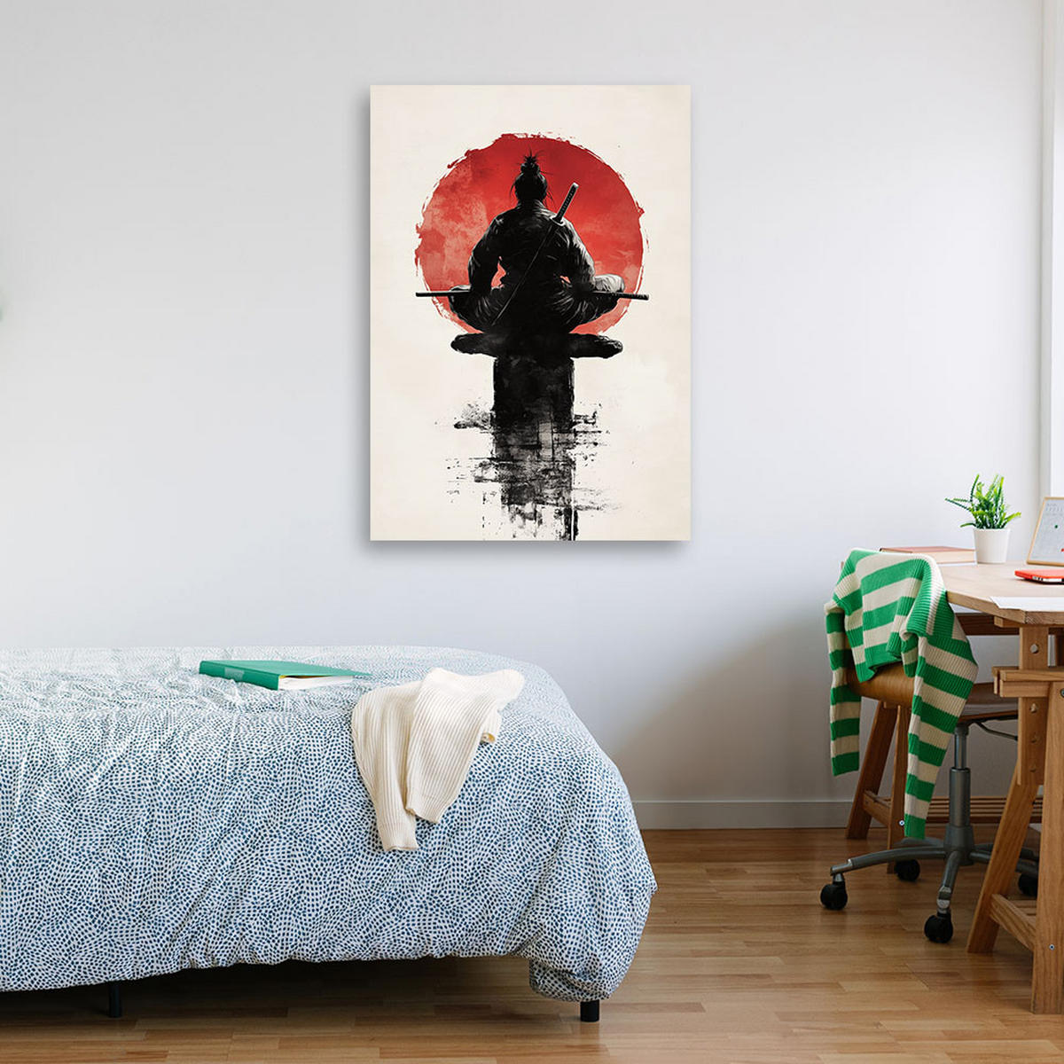 LEINWANDBILD Menschen & Charaktere 40x60cm - Weiß, Textil (40/60cm) - Feeby