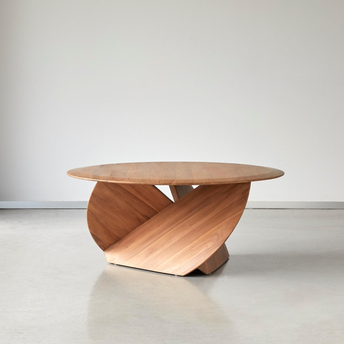 COUCHTISCH Gonzague Natur aus Teak - Naturfarben, Holz (97/97/42cm) - Tikamoon