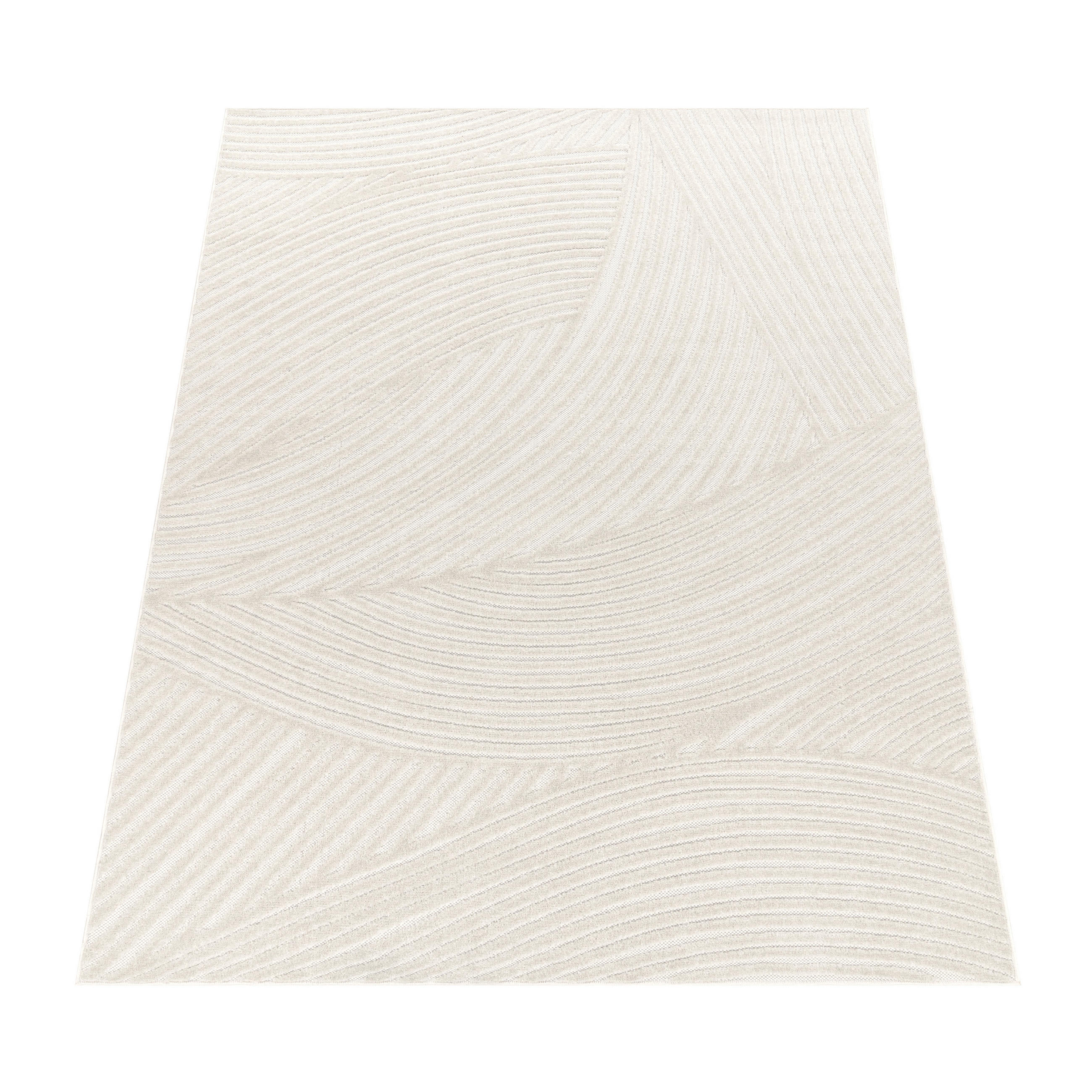 Paco Home Outdoorteppich Creme 120x170 cm