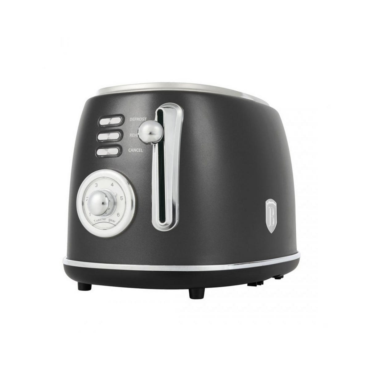 TOASTER Graphit 30/15/20 cm BH9643 - Graphitfarben, Kunststoff (15/20/30cm) - Berlinger Haus