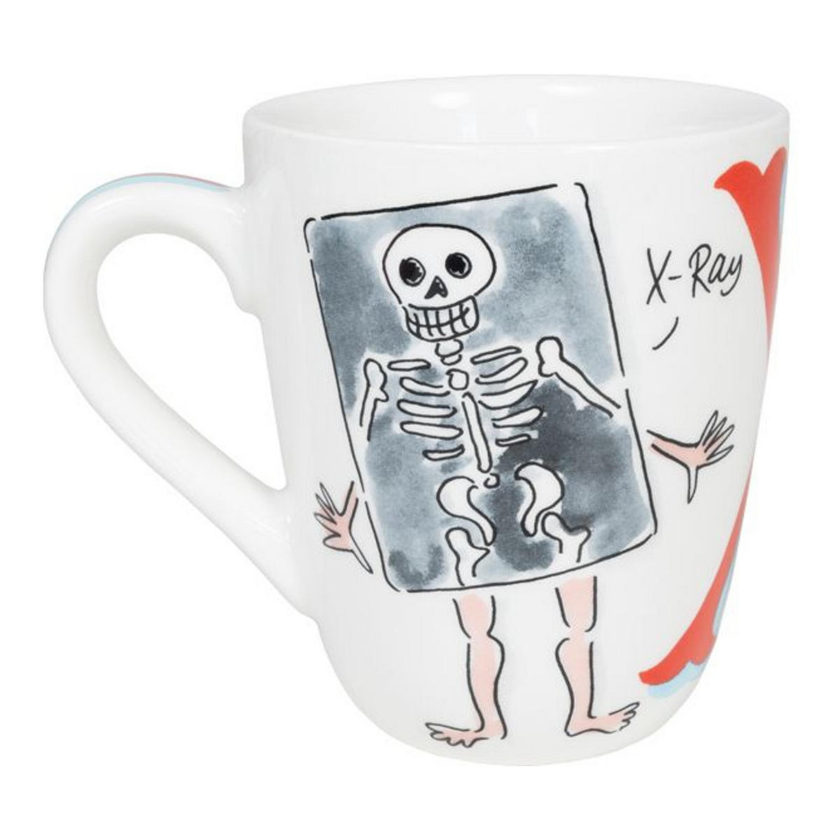 BECHER Liebesbrief X in Bunt - 350 ml - Multicolor, Keramik (0.35L) - Blond Amsterdam