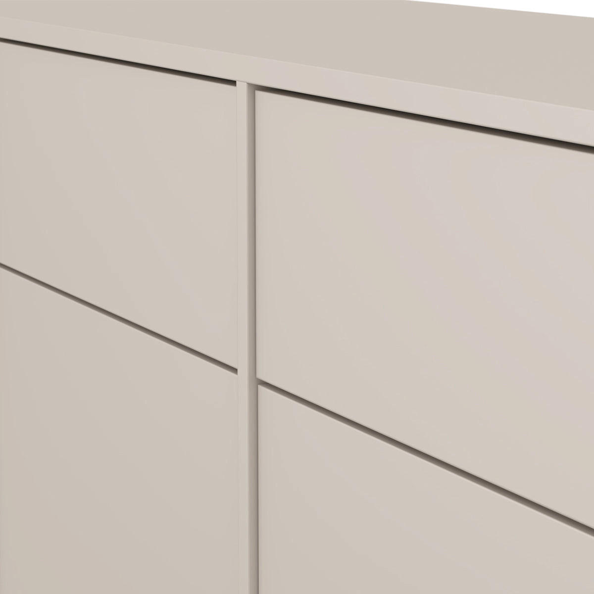 VITRINA Loa Kašmir - bež, drvni materijal (53.5/180/36.5cm) - Petits-meubles