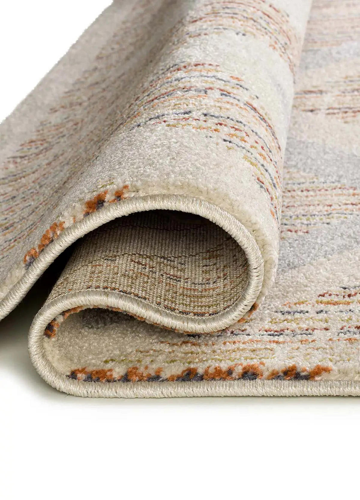 WEBTEPPICH Mehrfarbig Siroco 160/230 cm - Beige/Multicolor, Naturmaterialien/Textil (160/230cm) - Atticgo