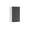 HÄNGESCHRANK Fame-Line Anthrazit Landhaus 40 cm - Anthrazit/Weiß, Holzwerkstoff (40/72/34.1cm) - Vicco