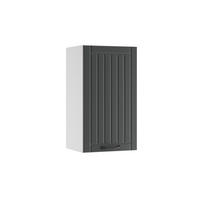 HÄNGESCHRANK Fame-Line Anthrazit Landhaus 40 cm - Anthrazit/Weiß, Holzwerkstoff (40/72/34.1cm) - Vicco