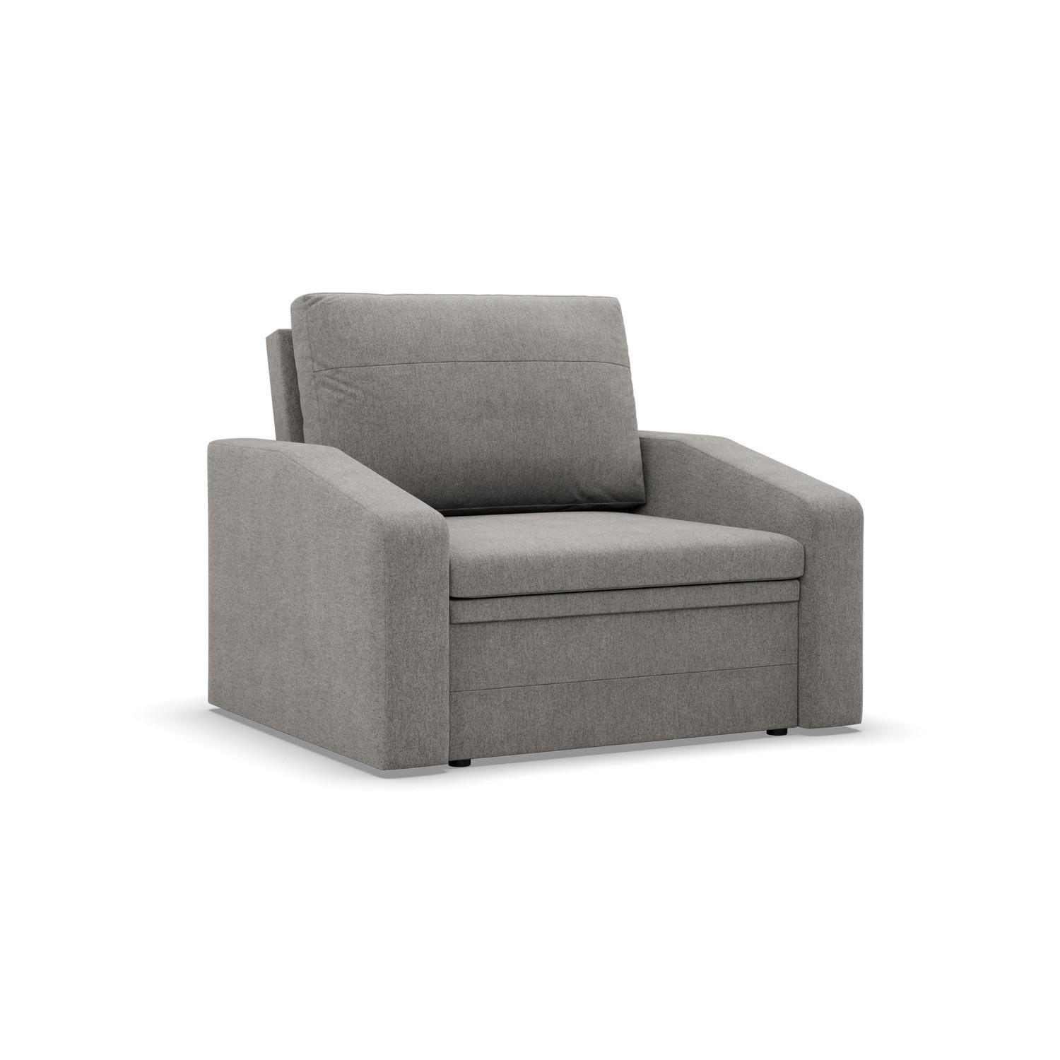 XXXLutz Loungesessel Grau 108x80x87 cm