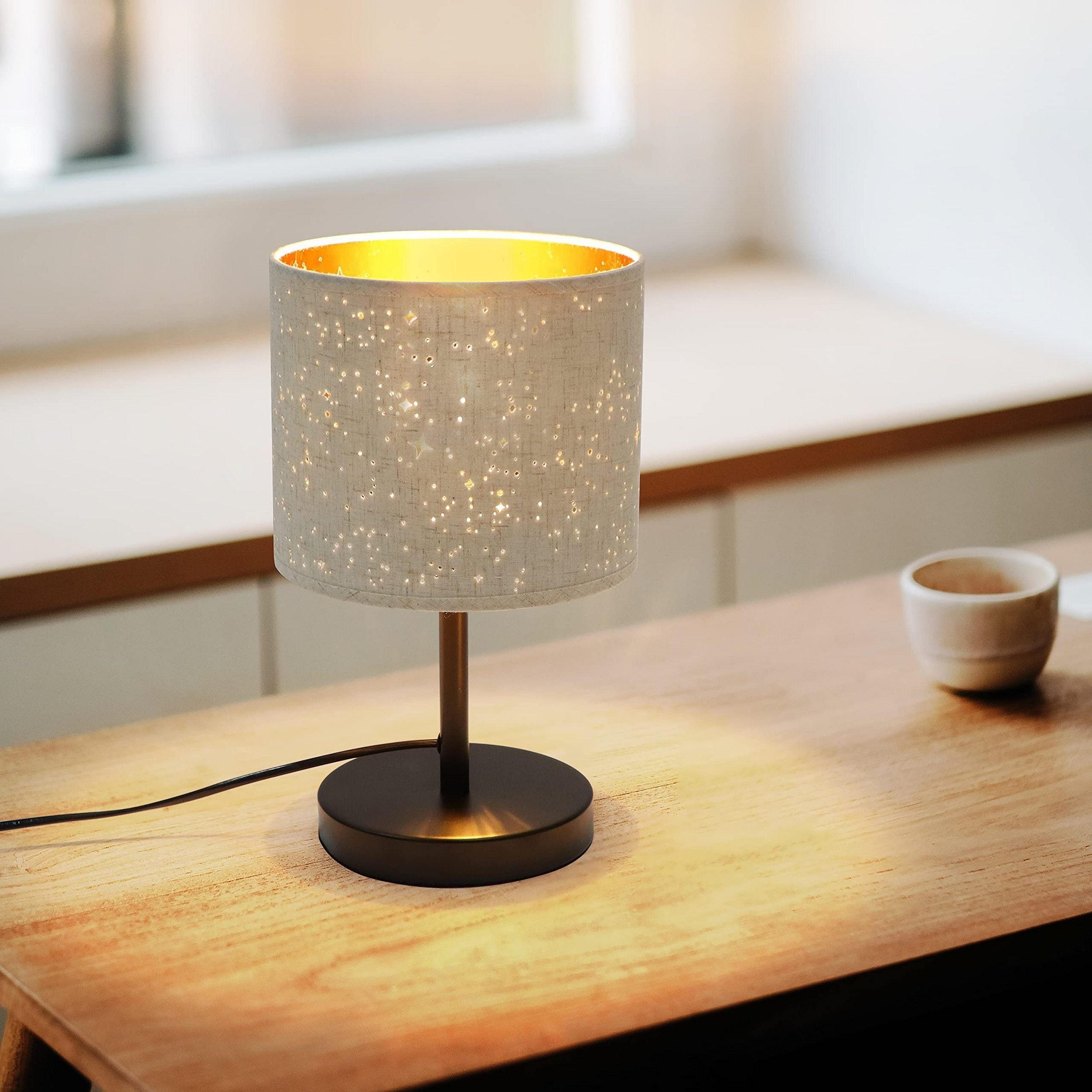 TISCHLEUCHTE Hoffnung 19/19/31.6 cm - Weiß, Metall (19/19/31.6cm) - Nettlife