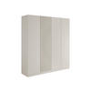 KLEIDERSCHRANK Como 4D - Kaschmir, Holzwerkstoff/Metall (205/220/55cm) - MIRJAN24