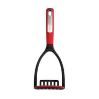 KARTOFFELSTAMPFER Obsidian Schwarz 9/10/31 cm Kunstoff - Schwarz, Kunststoff (10/9cm) - Mondex
