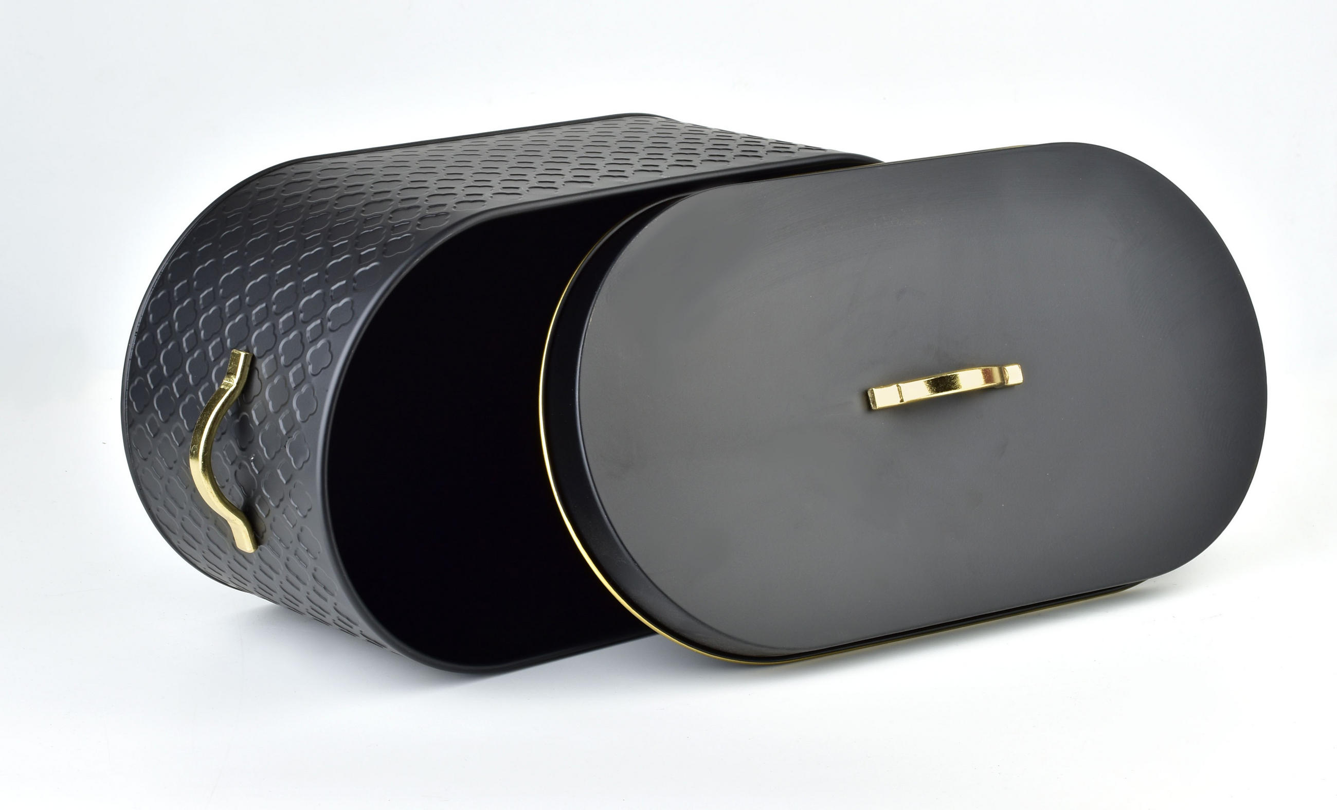 Thumbnail - Mondex Brotkasten, Schwarz, Metall, 18x13x34 cm, Küchenzubehör, Brotkästen & -Körbe