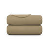 FLEECEDECKE 130x170 cm ( Taupe ) Wohndecke, Kuscheldecke - Öko Tex - warme Coral Fleece Decke, kuschelig und atmungsaktiv mit Kettelrand - Autodecke - Taupe, Textil (130/170cm) - Bestlivings