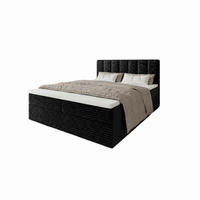 BOXBETT Tiliani Schwarz 120x200 cm - Schwarz, Textil (120/200cm) - B&B Home