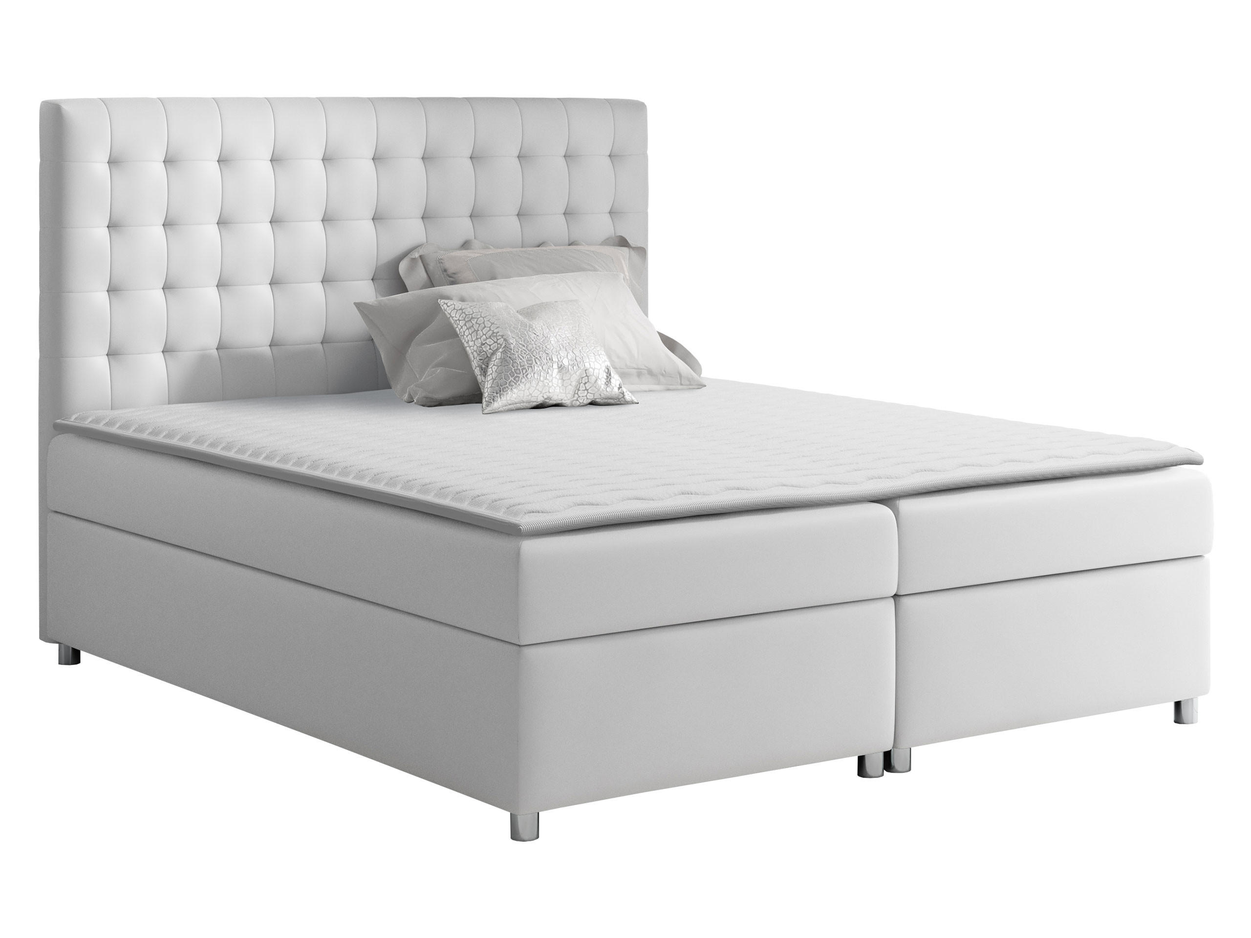 BOXBETT Asti - Weiß, Holz (120/200cm) - MIRJAN24