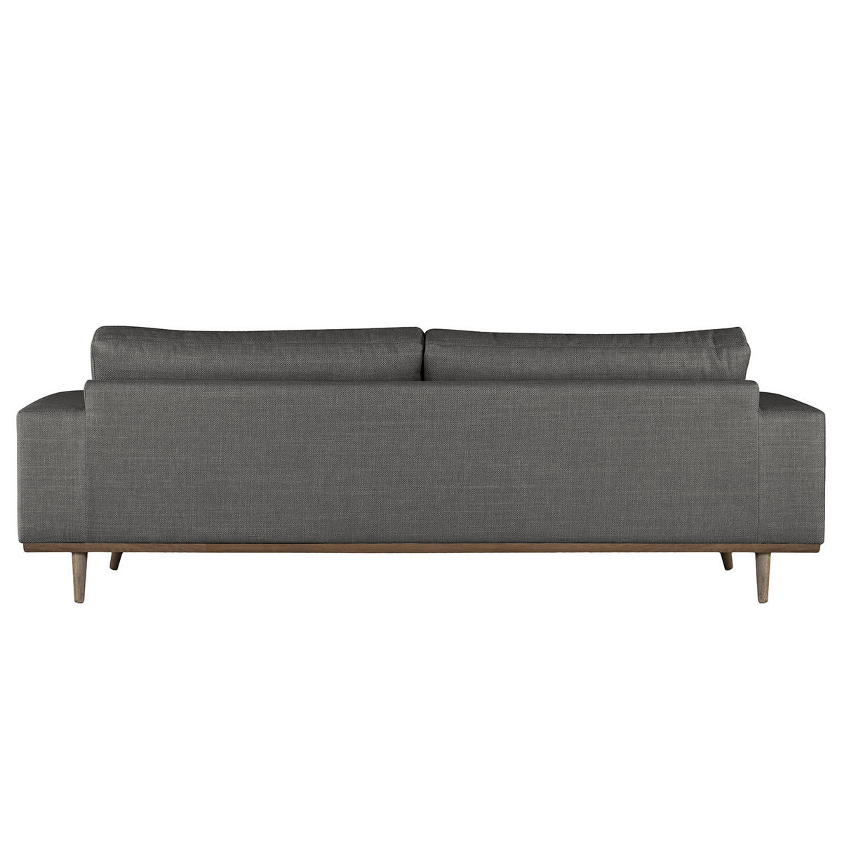 3-SITZER SOFA - Dunkelgrau, Textil (237/81/88cm) - home24