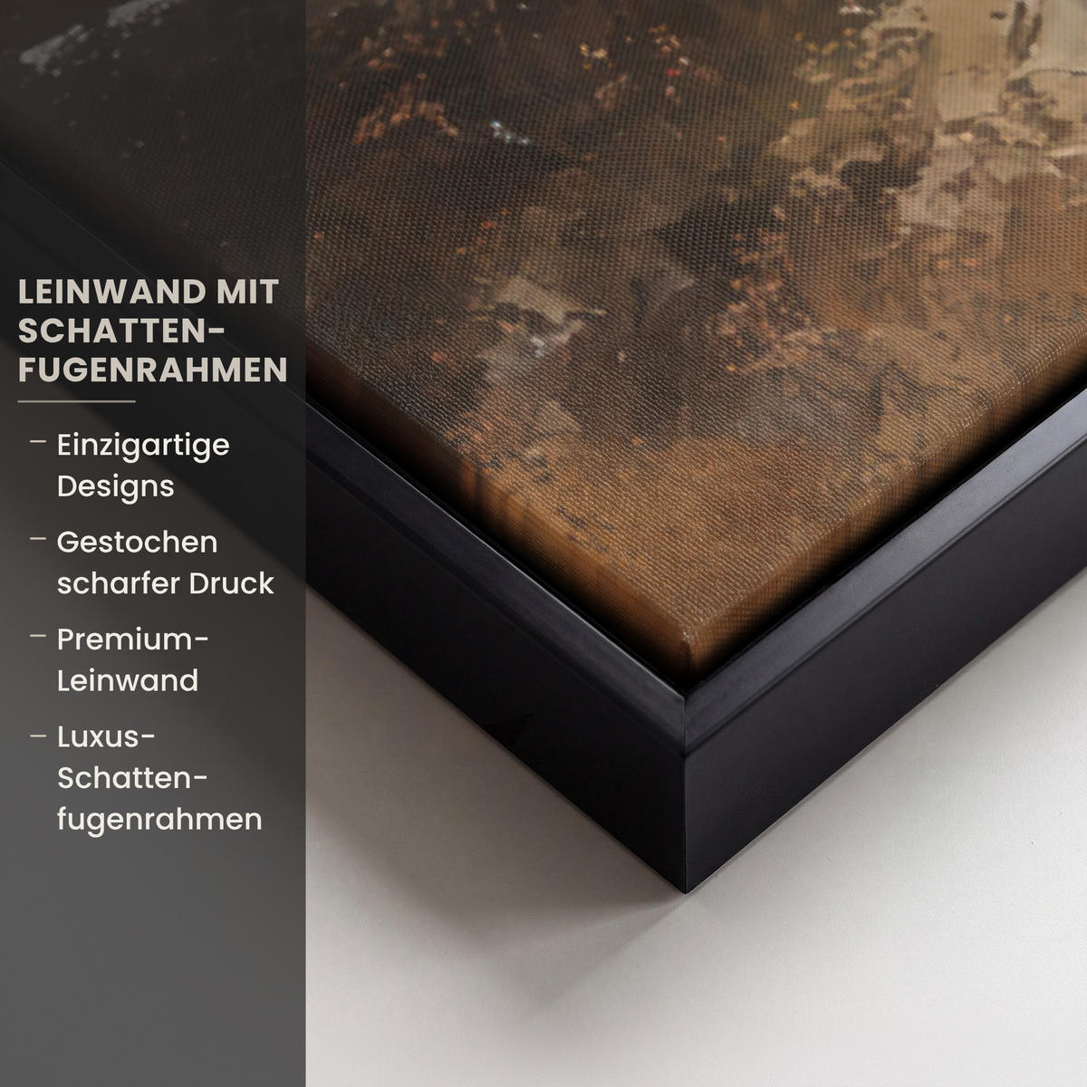 LEINWAND Bilder mit Rahmen - Weihnachten - Kugeln - Beige - Gold - 60x90 - Goldfarben, Textil (60/90cm) - MuchoWow
