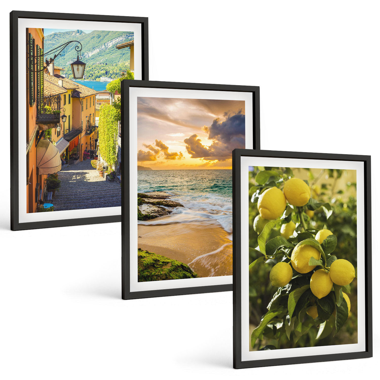 Tulup Bilder Schwarz 40x60 cm
