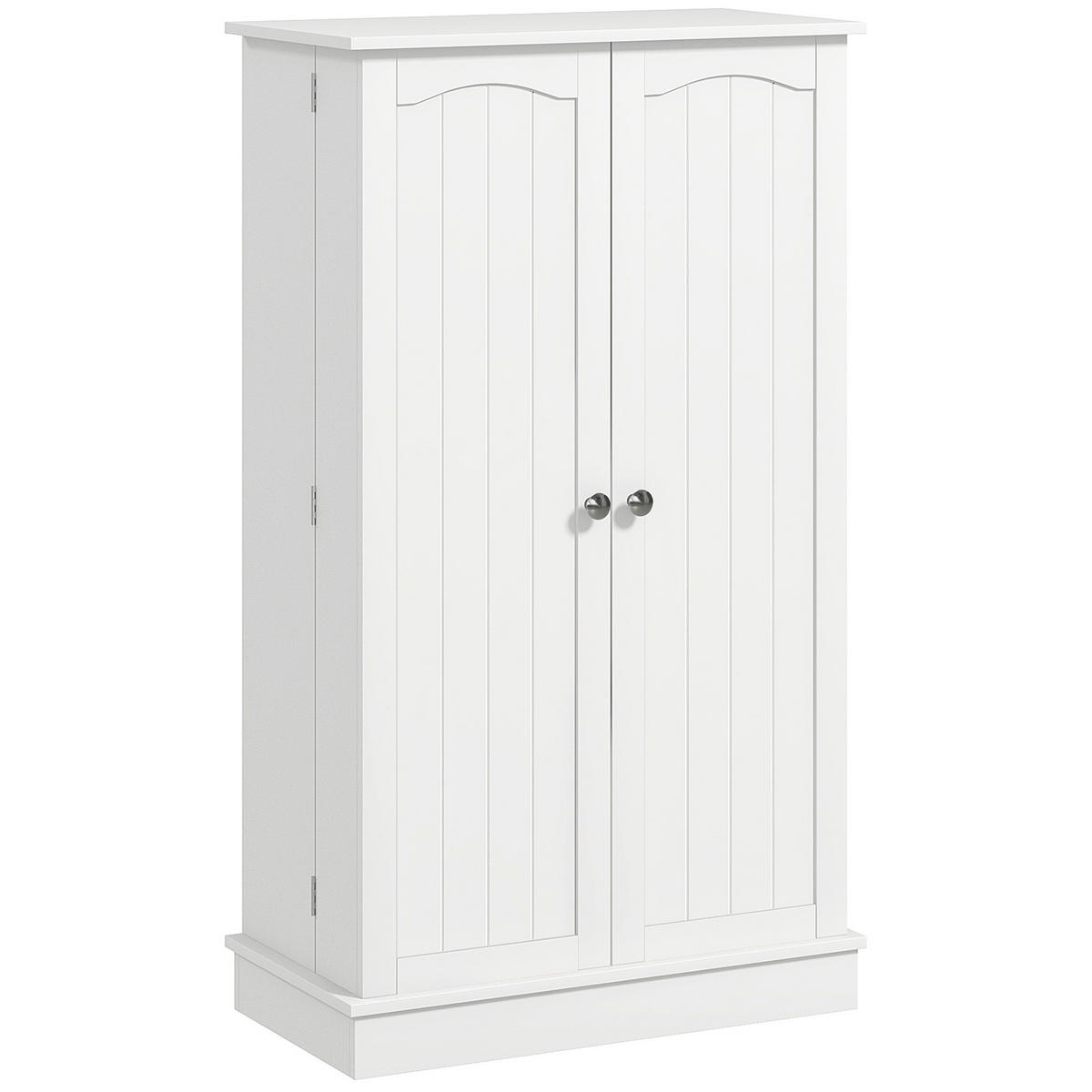 MEHRZWECKSCHRANK DE-11152 5 Böden Weiß - Weiß, Holzwerkstoff (30/104/60cm) - ComfortXL