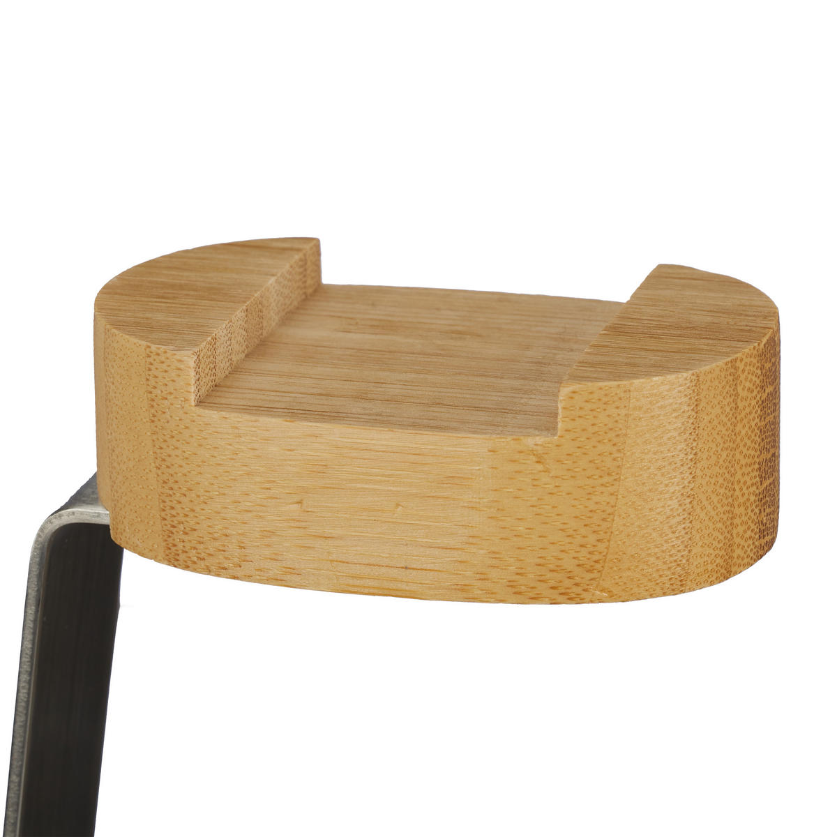 KOPFHÖRER Ständer - Hellbraun, Holz/Metall (15/12/29.6cm) - Relaxdays