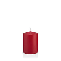 STUMPENKERZEN Altrot Ø 68 x 100 mm, 12 Stück - Dunkelrot, Paraffin (7/10cm) - Wiedemann Kerzen