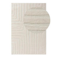 TEPPICH Paloma Cream 80x150 cm - Creme, Textil (80/150cm) - benuta Pop