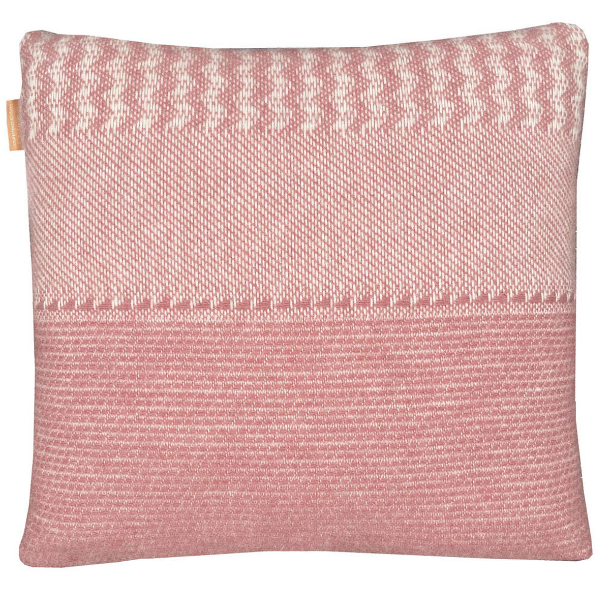 WOLLKISSEN Uptown rosa quadratisch 45x45 - Pink, Textil (45/45/12cm) - Malagoon
