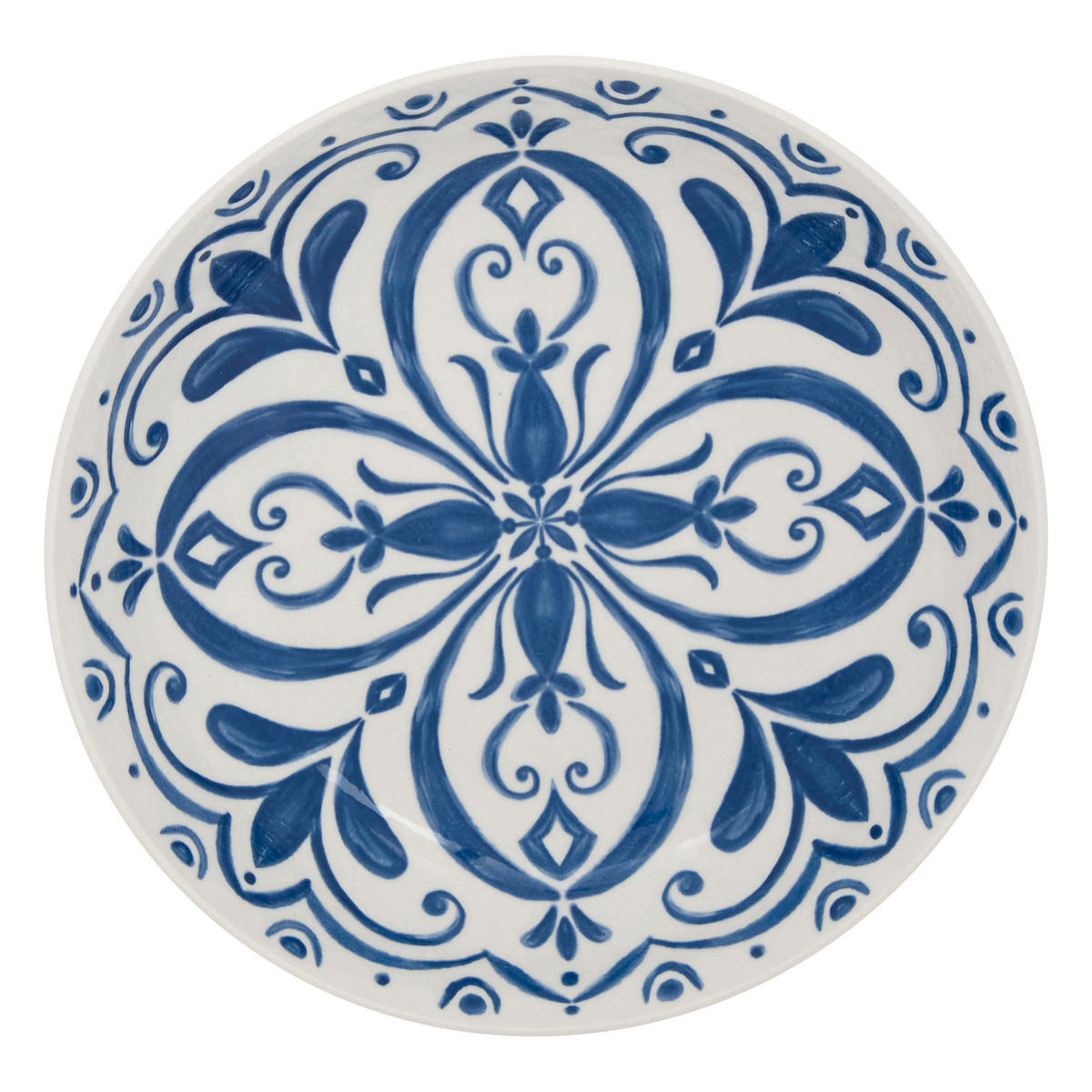 TAFELSERVICE für 4 Personen Manon Blau - Blau, Keramik (26.5/2/26.5cm) - Secret de Gourmet