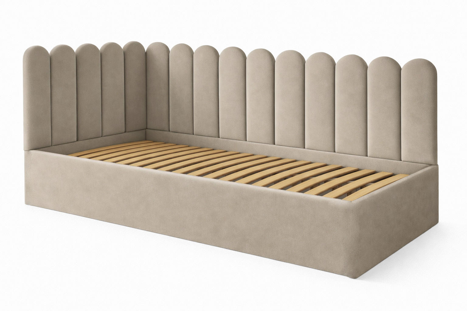 Ravio Jugendbett Taupe 120x200 cm