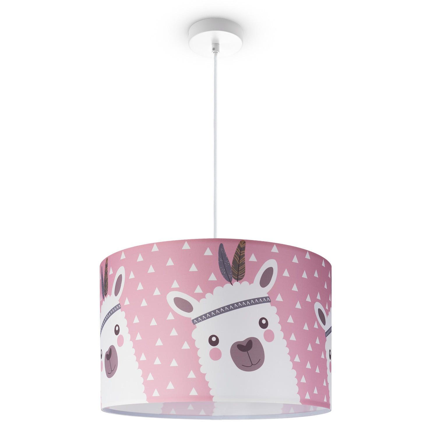 PENDELLEUCHTE Hugo Pd1 Ela 214 - Weiß, Metall (45.5/45.5/27cm) - Paco Home