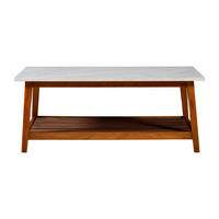 COUCHTISCH Braun - Braun, Holzwerkstoff (43.2/50.8/43.2cm) - Teamson Home