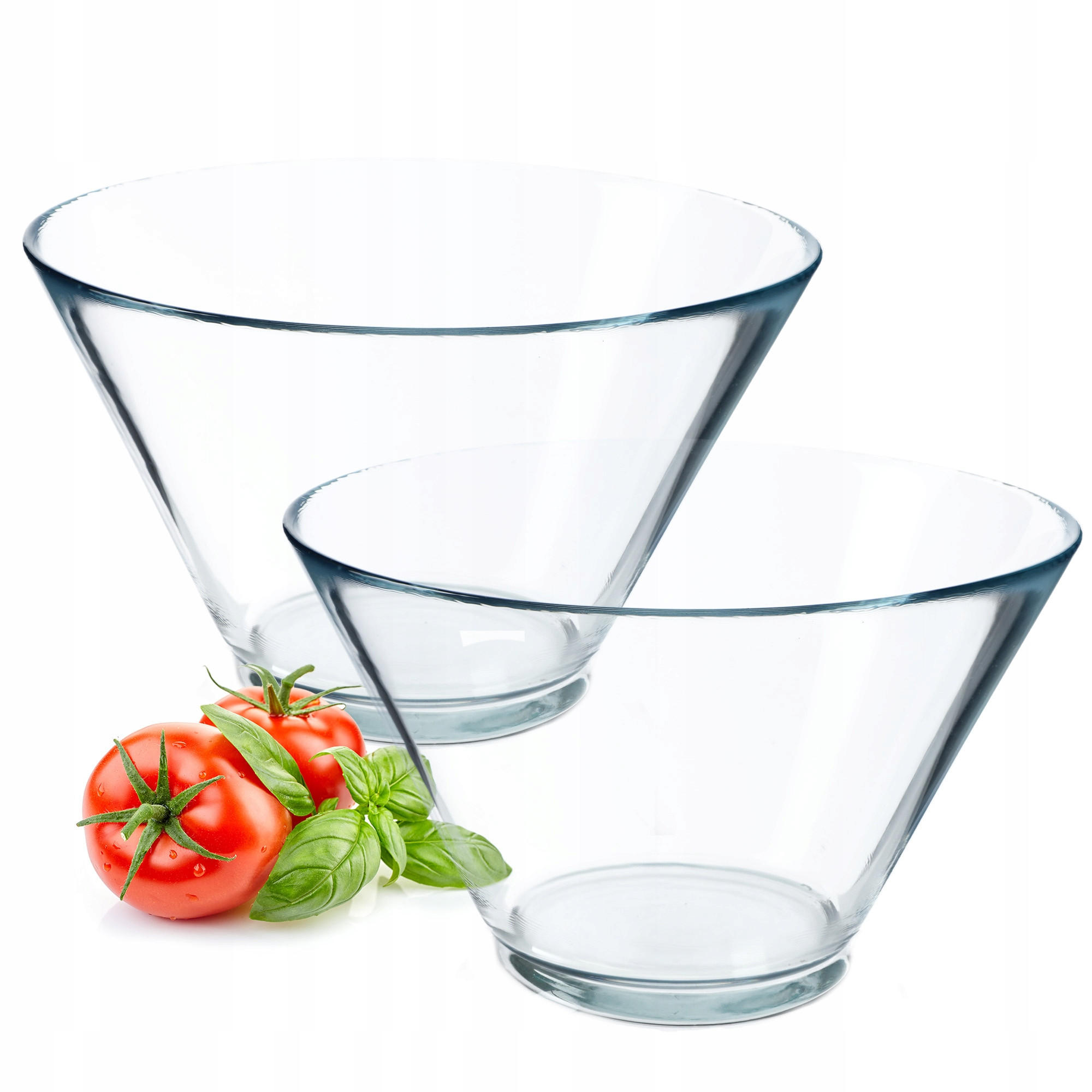 SALATSCHÜSSEL für Snacks, 17 cm, 1 Stück - Transparent, Glas (17cm) - KADAX