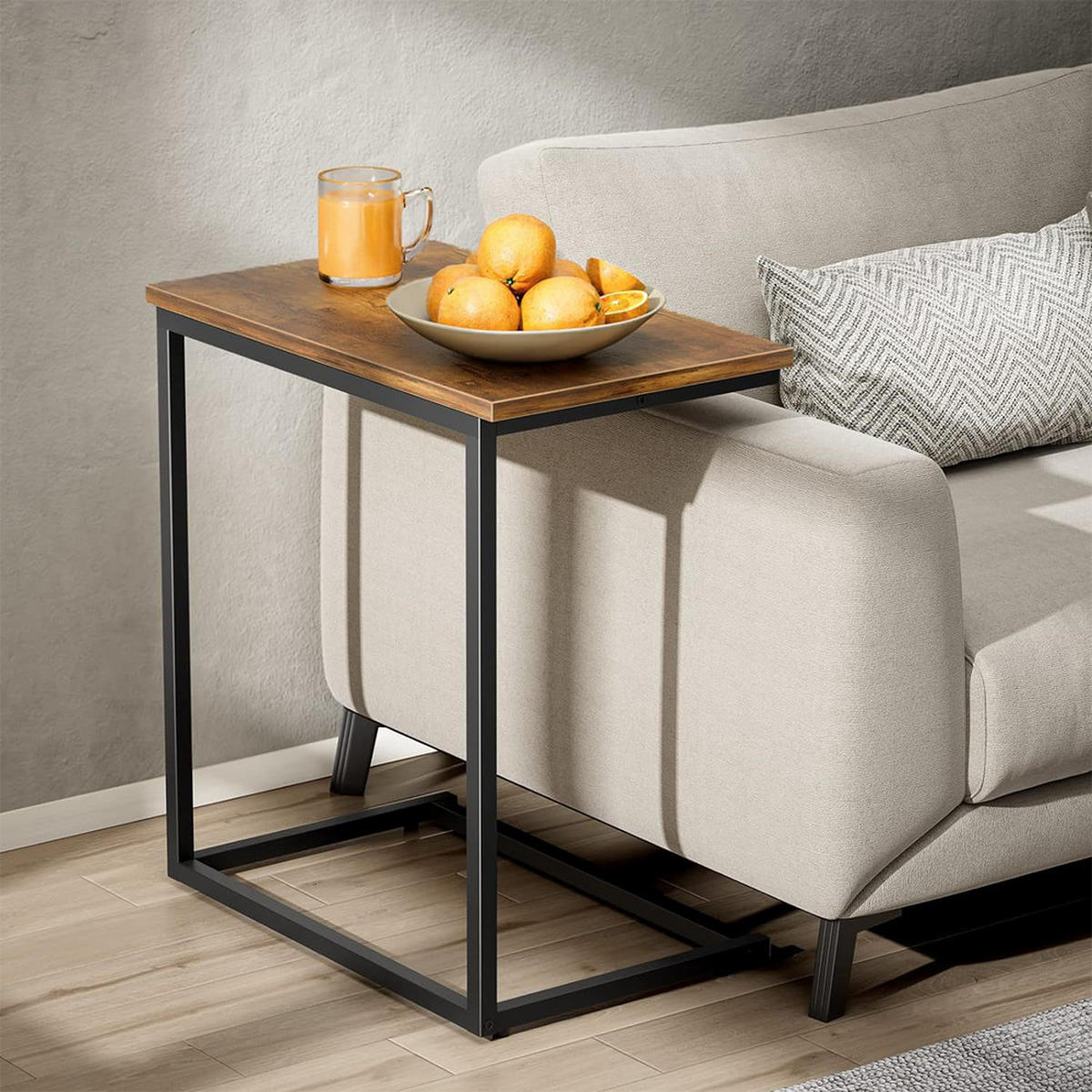 COUCHTISCH, braun 55/35/65 cm - Dunkelbraun, Holzwerkstoff (35/55/65cm)