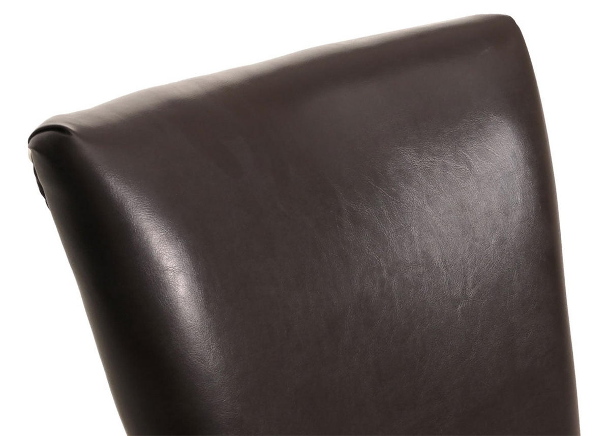 ESSZIMMERSTUHL Braun 6er-Set - Braun, Textil (50/93/62cm) - MCW