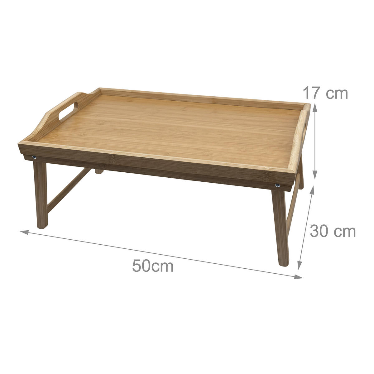 NOČNÝ stolík - svetlohnedá, drevo - Relaxdays