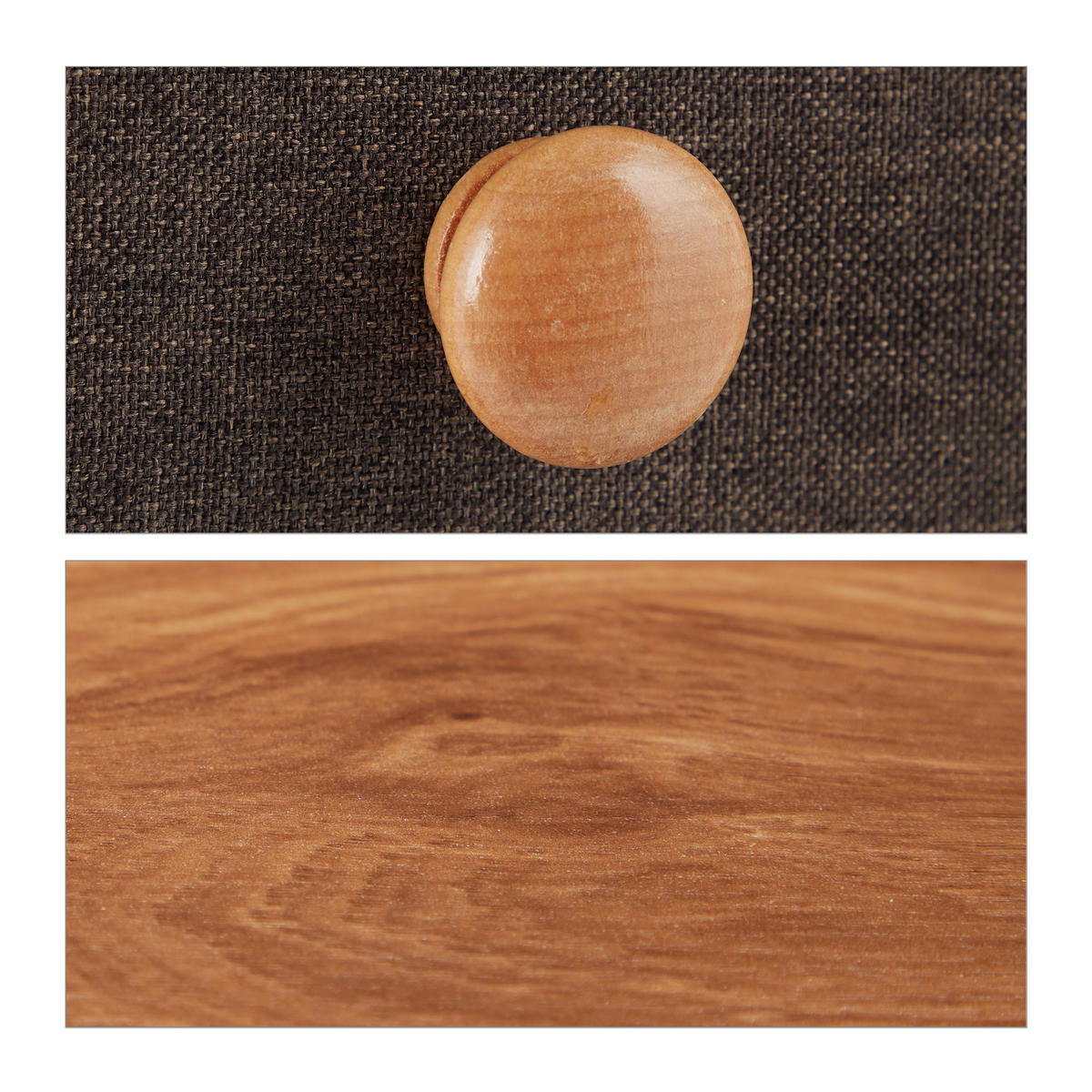 SCHUBLADENSCHRANK - Multicolor, Holzwerkstoff/Textil (20/84.5/49.5cm) - Relaxdays