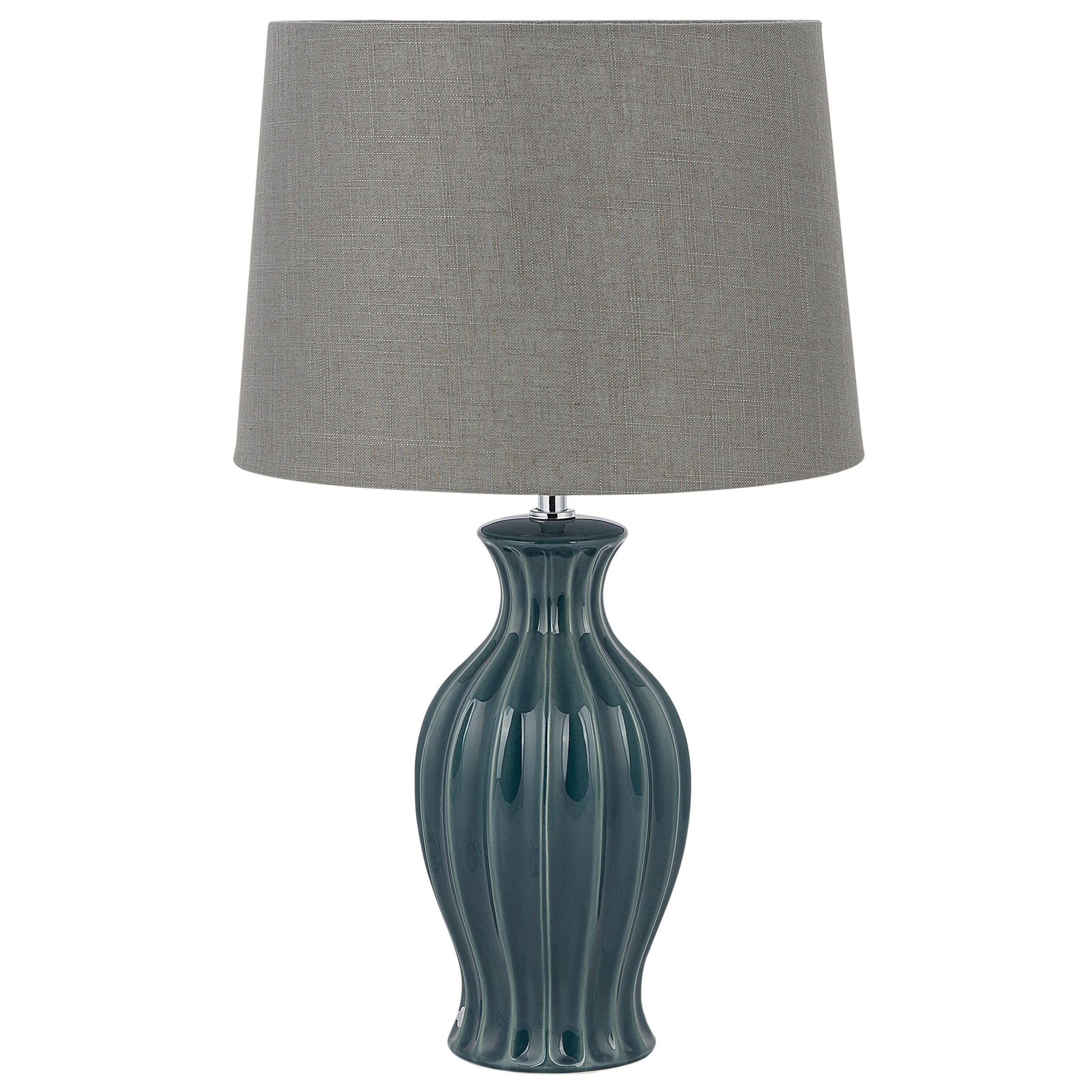 TISCHLAMPE Samina 35/35/59 cm - Grün, Keramik (35/35/59cm) - Beliani