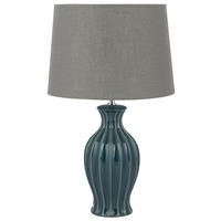 TISCHLAMPE Samina 35/35/59 cm - Grün, Keramik (35/35/59cm) - Beliani