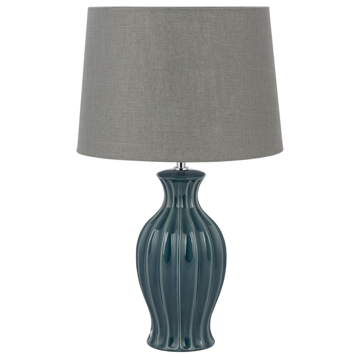 TISCHLAMPE Samina 35/35/59 cm - Grün, Keramik (35/35/59cm) - Beliani