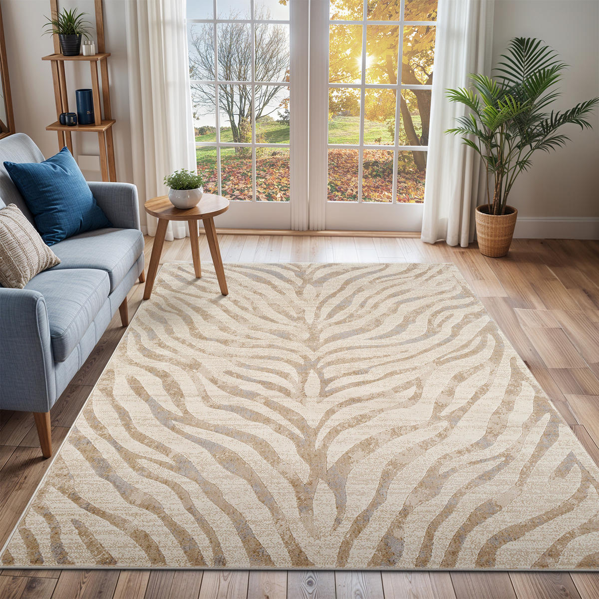 KURZFLORTEPPICH 200/275 cm Beige - Beige, Naturmaterialien/Textil (200/275cm) - LIVABLISS