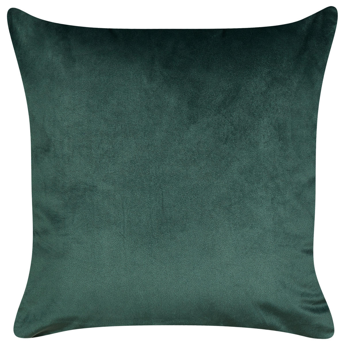DEKOKISSEN 2er-Set Grün 45/45 cm Bicocca - Weiß/Grün, Textil (45/45cm) - Beliani